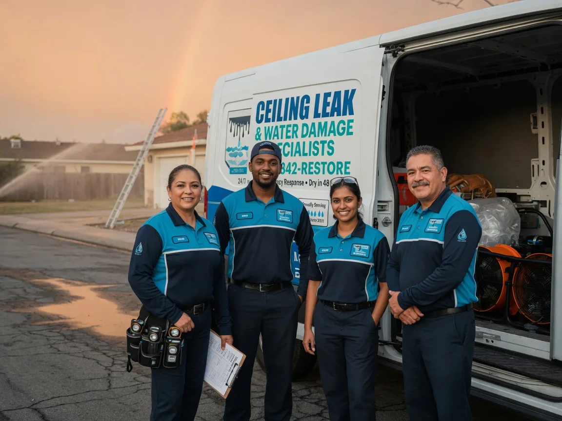 Ceiling Leak Cleanup company in Rocklake, ND