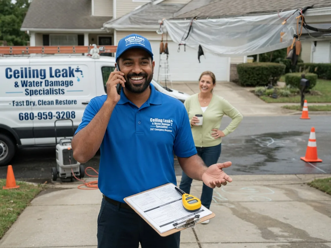 Ceiling Leak Cleanup Rocklake, ND FAQs